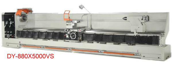 Annn Yang DY-880 x 16 foot variable speed lathe with constant surface speed