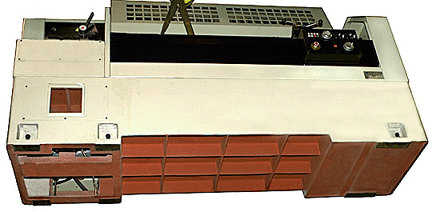 Base of ANNYANG 16" CNC lathe with Anilam 4200 control
