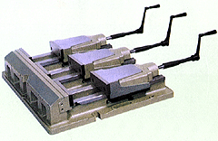 Autowell double and triple high pressure milling machine vises