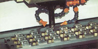example of parts clamped with Mitee-Bite fixture clamps