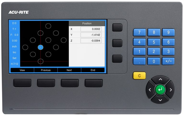 the Acu-Rite 200 graphical digital readout