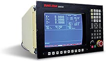 The Anilam 3300 CNC operator panel now with LCD screen