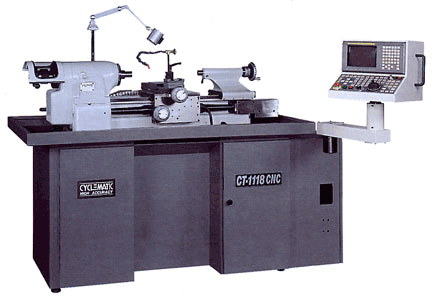 Cyclematic CT-1118 precision CNC lathe with Anilam 4200T control