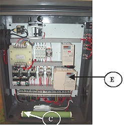 electronic spindle speed drive on cyclematic ctl618 lathe