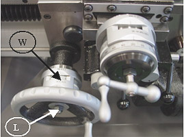 dual inch metric dials on cyclematic ctl618 lathe