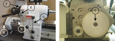 threading controls on cyclematic ctl618 lathe