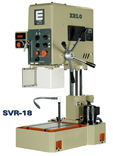 Erlo SVR-18 electronic variable speed bench style drill press