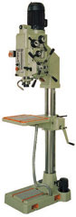 Erlo TSE-32 Geared Head floor drill press with electromagnetic clutch feeds
