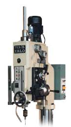 Erlo's automatic tapping cycle attachment for drill presses