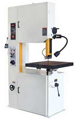 36" throat vertical band saw by Fuho