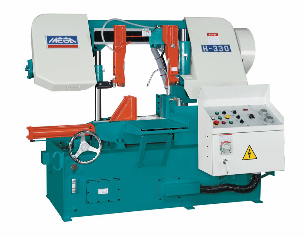 Mega H330A automatic twin column bandsaw with 13quot; capacity