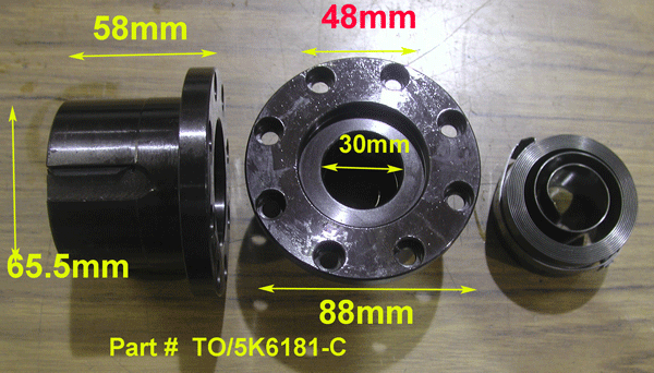 spindle return spring for heavier milling machines