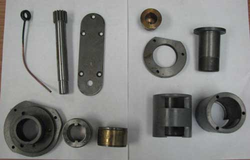 components of the Okuma LS lathe rebuild kit