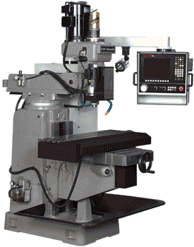 Topwell 4-GL CNC Knee mill with Anilam 5300 Control