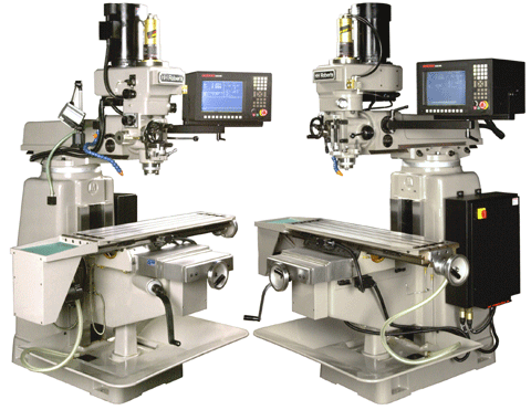 Topwell 5-GL CNC Knee Mills with Anilam 3300 Control