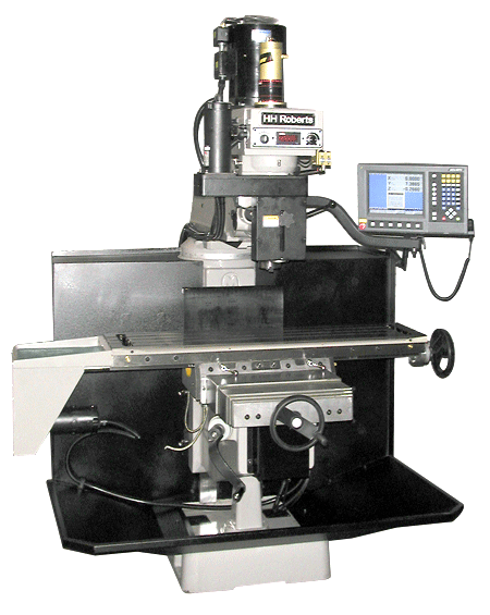 Our Topwell 4-GL with the Acu-Rite Millpwr 3 axis CNC control