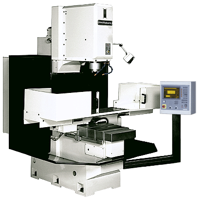 The HH Roberts / Topwell TW-31-MV CNC bed mill with a Hiendenhain CNC control