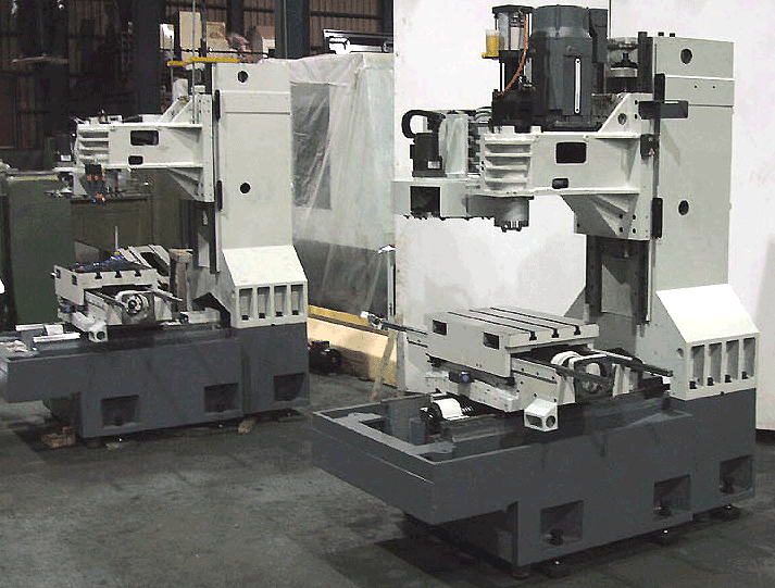 a pair of TW-18L machines under assembly at the Topwell factory