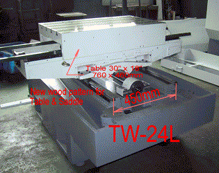 Dimensioned picture of the Topwell TW-24-L