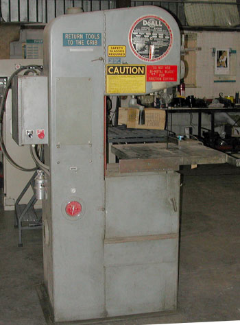 Used Do-All 1612 bandsaw